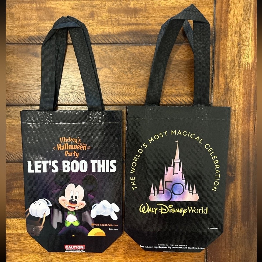 Disney Magic Kingdom MNSSHP Trick or Treat Bags